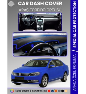 VOLKSWAGEN PASSAT B7 (2010-2015) Torpido Örtüsü Ön Göğüs Koruma Torpido Koruma Tam Uyum UV Koruma