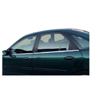 Renault Laguna 1 Krom Cam Çıtası 1994-2001 Çelik Paslanmaz Çelik 4 Parça