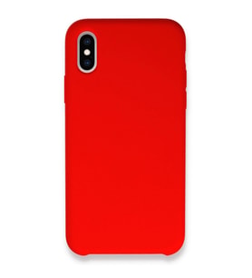 Apple İphone X Kılıf Lansman Legant Silikon - Kırmızı