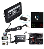 OTO Kaset Adaptörü AUX Araç Teyp Kaset Dönüştürücü MP3 Telefon CD Uyumlu