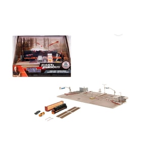 Jada Toys Fast & Furious Final Yarışı Tren Sahnesi Dioraması 1.65'' Die-Cast Jada Toys