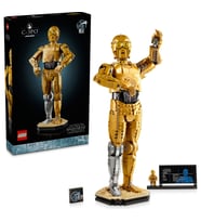 ® Star Wars™ C-3PO™ 75398 - Yetişkinler için Koleksiyonluk ve Dekoratif Model Yapım Seti (1138 Parça
