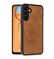 Samsung Galaxy A36 Kılıf Aras Deri Kapak - Taba