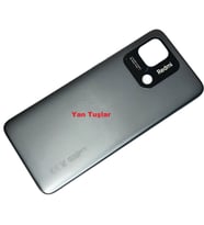 Redmi 10C Kasa Arka Kapak Batarya Kapağı Siyah