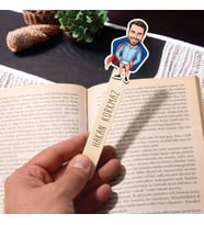Kişiye Özel Çakma Süper Kahraman Karikatürlü Çubuk Ayraç