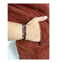 Unisex Çok Şık Ikili Ahşap Bileklik