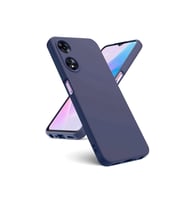 Newface Oppo A38 Kılıf First Silikon - Lacivert