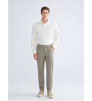 LCWAIKIKI Classic Haki Dar Kalıp Erkek Chino Pantolon