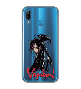 Huawei P20 Lite Uyumlu Vagabond Anime Desenli Şeffaf Telefon Kılıfı