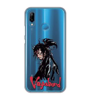 Huawei P20 Lite Uyumlu Vagabond Anime Desenli Şeffaf Telefon Kılıfı
