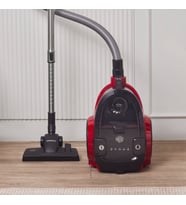Karaca Vantuz Action Force X10 2 Lt Toz Torbasız Hazneli Elektrikli Süpürge Cherry Red 899 W