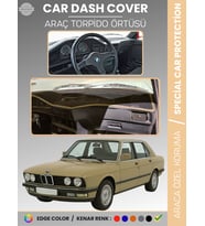 BMW E28 5 SERİSİ (1981-1988) Torpido Örtüsü Ön Göğüs Koruma Torpido Koruma Tam Uyum Çatlamayı Önler