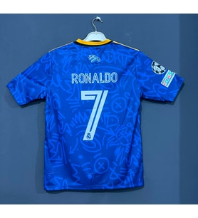 REALMADRİD KİEV RONALDO YETİŞKİN FORMASI LACİVERT/SARI