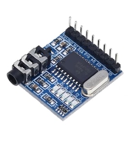 MT8870 DTMF Telefon Tuş Ses Çözme Algılama Modülü 3.5mm Ses Soket