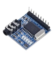 MT8870 DTMF Telefon Tuş Ses Çözme Algılama Modülü 3.5mm Ses Soket
