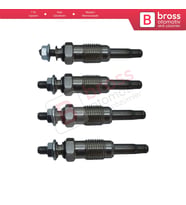 Audi Ford Nissan Renault Seat Skoda Volvo VW 1.9 Motor için 4 Adet Isıtma Bujisi 11V 7700867617