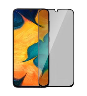 Galaxy A24 New 5D Privacy Hayalet Cam Ekran Koruyucu (Siyah)
