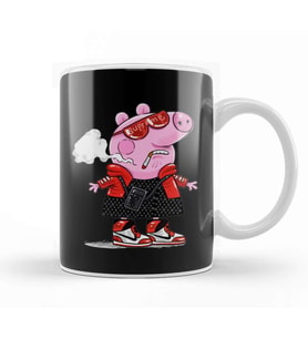 Peppa Pig Kupa Bardak Porselen