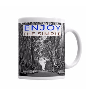 Enjoy The Simple Kupa Bardak Porselen