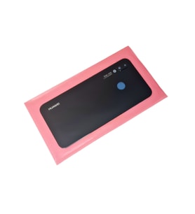 Tkgz Huawei Uyumlu P20 Lite Arka Kapak (KAMERA LENSİ CAM ) SİYAH