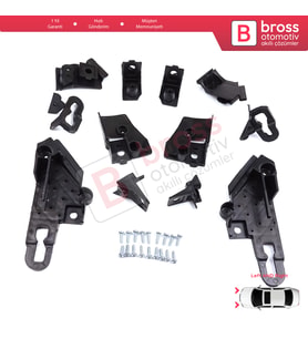 Seat Leon MK4 KL1 KL8 2020-On 5FA998225 5FA998226 İçin Sol Sağ Ön Far Tamir Seti