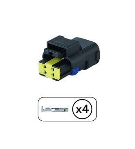 Brc Isı Sensörü Soketi 4 Pin Kablosuz