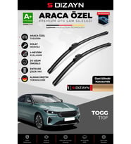 Togg T10F Ön Cam Silecek Seti 2025 Üzeri Premium Araca Özel 65-48 Cm A+ Kalite
