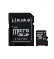 KINGSTON KINGSTON 128GB CANVAS SDCS2/128GB MICRO-SD HAFIZA KARTI