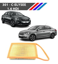 Otozet Peugeot 301 Citroen C-Elysee 1.6 HDI Hava Filtresi Yerli 2012-2017 1444TV