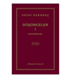 Düşünceler 1 - Kavramlar
