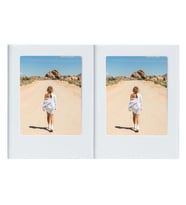 Instax Mini Film Uyumlu Beyaz 2'li Mıknatıslı Fotoğraf Çerçeve Seti