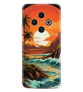 Spark 30C Kılıf Boutique Baskılı Resimli Retro Mountain Pcode -079