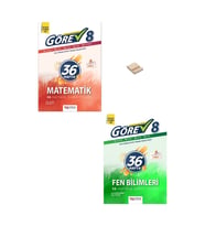 LGS 8. Sınıf Matematik ve Fen Bilimleri 36 Haftalık Görev Föyleri