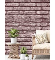 Dreamwall EskitmeTaş Duvar Desenli Silinebilir Tekstil Duvar Kağıdı (Çok Renkli)