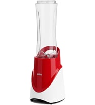 SHB-7508 Kırmızı Shake Take One 300W Taşınabilir Smoothie Blender 570 ml Spor Şişe - Çelik Bıçaklı Karıştırıcı