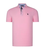 T8582 DEWBERRY ERKEK T-SHIRT-PEMBE
