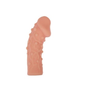 Realistic Penis Slevee Ten Dokusu Uzatmalı Penis Kılıfı