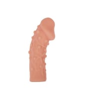 Realistic Penis Slevee Ten Dokusu Uzatmalı Penis Kılıfı