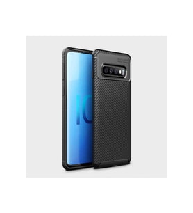 Samsung Galaxy S10 Plus Uyumlu Kılıf Zore Negro Silikon Kapak (Siyah)