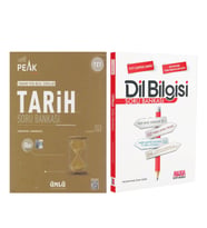 Ünlü Yayıncılık TYT Tarih Best Peak ve AKM Dil Bilgisi Soru Bankası Seti 2 Kitap