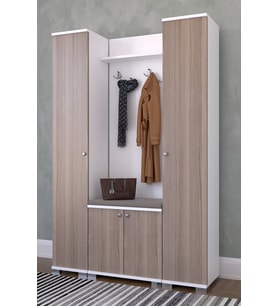 Montana 5 Kapaklı Portmanto Takımı, Askılık, Vestiyer Kordoba