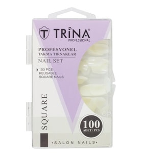 Trina Takma Tırnak 100‘LÜ Kutulu (Square) - 04