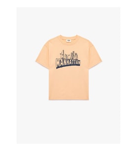 Koton 26YY59000268 Turuncu Erkek Çocuk T-Shirt 6SKB10163TK