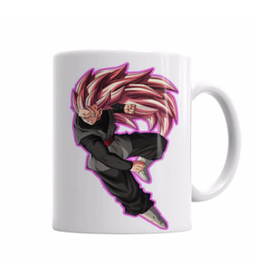 Goku Black ss3 Rose Kupa Bardak Porselen