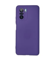 Xiaomi Poco F3 Kılıf Nano İçi Kadife Silikon - Mor