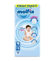 Molfix Bebek Bezi Fırsat Paketi 4+ Beden 9-16 Kg 52 Adet