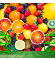 Manav Meyveler Fresh Duvar Kağıdı