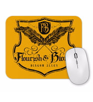 Harry Potter Flourish And Blotts Mouse Pad