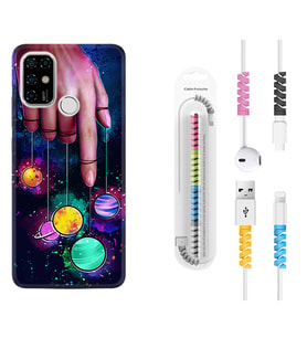Casper E30 F20 X20 Kılıf Kablo Koruma Spiral Silikon Finger planet 1740