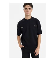 Defacto 26Y801002271 Siyah Erkek T-Shirt F8148AX/BK81